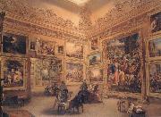 Frederick Mackenzie The National Gallery when at Mr J.J Angerstein's House,Pall Mall Sweden oil painting artist